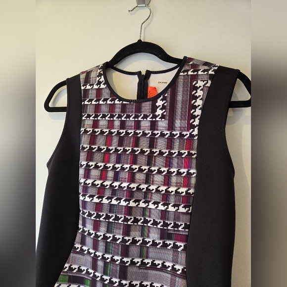 Clover Canyon Geometric Neoprene Dress Size Large - Picture 6 of 10